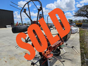 Used Grass Harvest: Used Sitrix Hay Tedder 5.2m