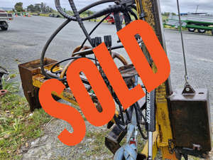 Used Post Drivers: Used Side-Mount Post Driver – 4.5 m Hydrorammer
