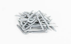 Staples Nails: Fencing Staple 30x3.2mm Galvanised