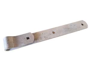 Gate Hardware: Strap Hinge - Galvanised - Large (405mm Long)