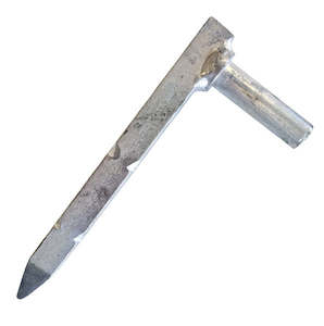 Gate Hardware: Drive Thru Gudgeon Zinc