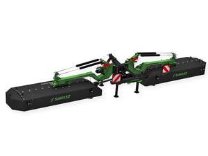 Hay Mowing: SaMASZ MegaCUT Double Rear Mower