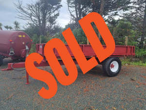 Sold Used Farm Machinery: Used 5 Tonne Giltrap Trailer
