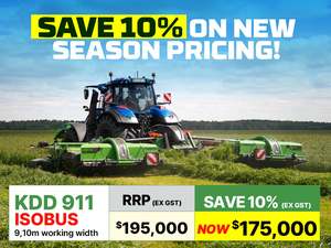 Samasz Save 10 On New Season Pricing: SaMASZ KDD 911 ISOBUS Mower - NEW
