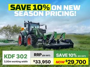 SaMASZ KDF 302 Front Mower