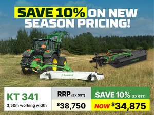 Samasz Save 10 On New Season Pricing: SaMASZ KT 341  Direct Drive Mower