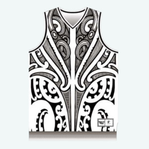 Hingareti Singlet: Singlet-White
