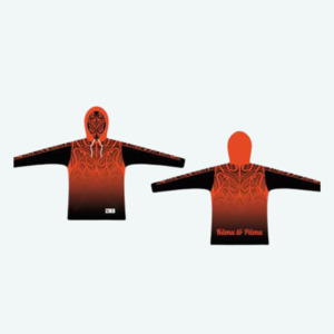 KIDS-Hi-Viz Hoodie Orange
