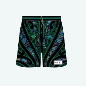 The Latest Vibe: Shorts-Green Paua