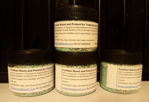 Fertiliser boost and protect for Tropicals and cacti Far North Tropicals