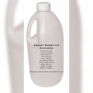 Products: Organic Banana Pup Eliminator with a free prototype syringe applicator Far North Tropicals