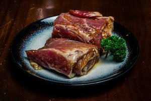 2 ROLLS MARINATED GALBI (350g-400g) - Faro BBQ
