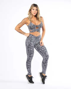 Festival Vibes Collection: Python V-Waist Leggings