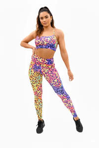 Festival Vibes Collection: Leopard High Rise Leggings