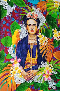 Brazilian Sarongs: Frida Kahlo Sarong