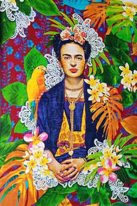 Brazilian Sarongs: Canga Frida Kahlo