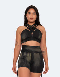 New: Ivy Tie-Dye Active Crop