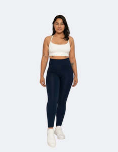 Best Sellers: Navy High Rise Compression Leggings