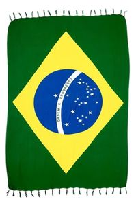 Sarongs: Brazilian Flag Sarong