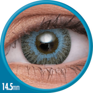 Cheerful: Cheerful Grey Sky Contact Lenses