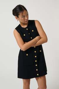 Dresses: ONTE - HELENA BLACK DRESS