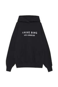 ANINE BING - ALTO BLACK HOODIE