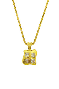 Mountain Moon: MOUNTAIN MOON - ADDISON GOLD NECKLACE