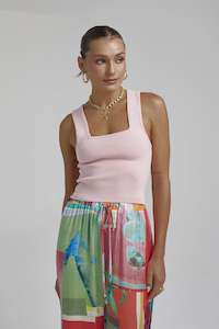 SUMMI SUMMI - BLUSH KNIT TANK WAS $139