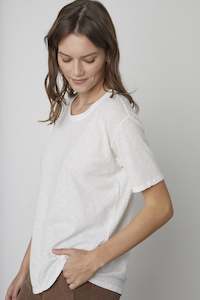 VELVET - TERA WHITE TEE