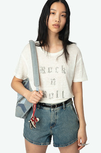 ZADIG ET VOLTAIRE - MARTA LINEN ROCK N ROLL