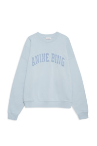 ANINE BING - MILES SWEATSHIRT PALE BLUE