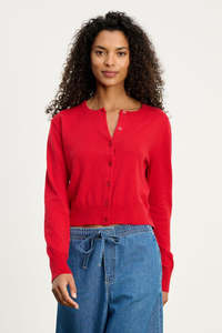 Velvet: VELVET - VIOLETTE COTTON CASHMERE RED