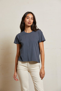 PERFECT WHITE TEE - HARLEY BOXY CREW NIGHT