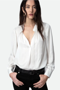 Comingsoon: ZADIG ET VOLTAIRE - TINK SATIN PERM ECRU