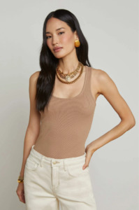 L 'AGENCE - ADIRA SCOOP TANK CAPPUCCINO