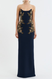 Rebecca Valance: REBECCA VALLANCE - ORLA GOWN NAVY