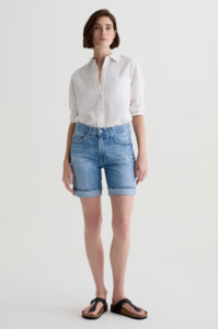 AG DENIM - EX BOYFRIEND SHORT 17 YEARS DIVERGENT