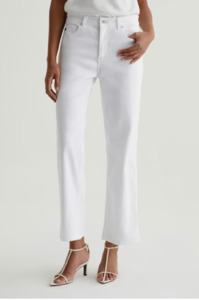 AG DENIM - BRINLEY CROP GALLERY WHITE