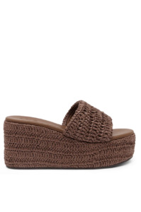 Lms: LMS - THE ELLE WEDGE IN BROWN