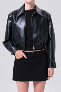 AGOLDE - NAHLA CROPPED JACKET IN DETOX