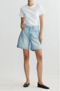 Shorts: DL1961 - TAYLOR RELAXED SHORTS IN PRAIRIE