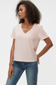 Shirts Tops: MICHEAL STARS - DAIRA V NECK BLUSH