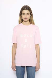 Shirts Tops: ZADIG ET VOLTAIRE - EDWIN ROCK AND ROLL STRASS CANDY WAS $329