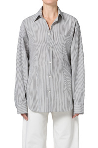 AGOLDE - CINCH SHIRT IN WINDLEY STRIPE