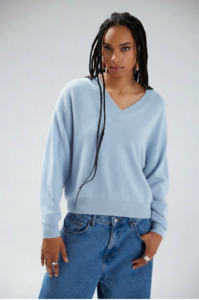 Crush Cashmere: CRUSH - MALIBU V IN ICE