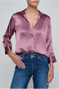 L'AGENCE - DANI BLOUSE DUSKY ORCHID