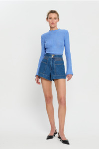 Kivari: KIVARI - CAMERON DENIM SHORT INDIGO