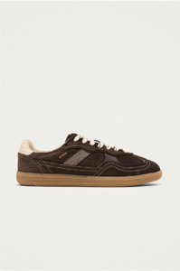 ALOHAS - TB.490 RIFE CHOCOLATE CREAM LEATHER SNEAKER
