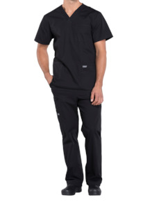 Scrubs: Cherokee Professionals Mens V-Neck Scrub Top