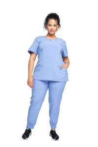 Scrubs: Cherokee Infinity Womens Round Neck Scrub Top